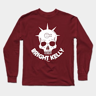 Bright Kelly: Hobo Skull Long Sleeve T-Shirt